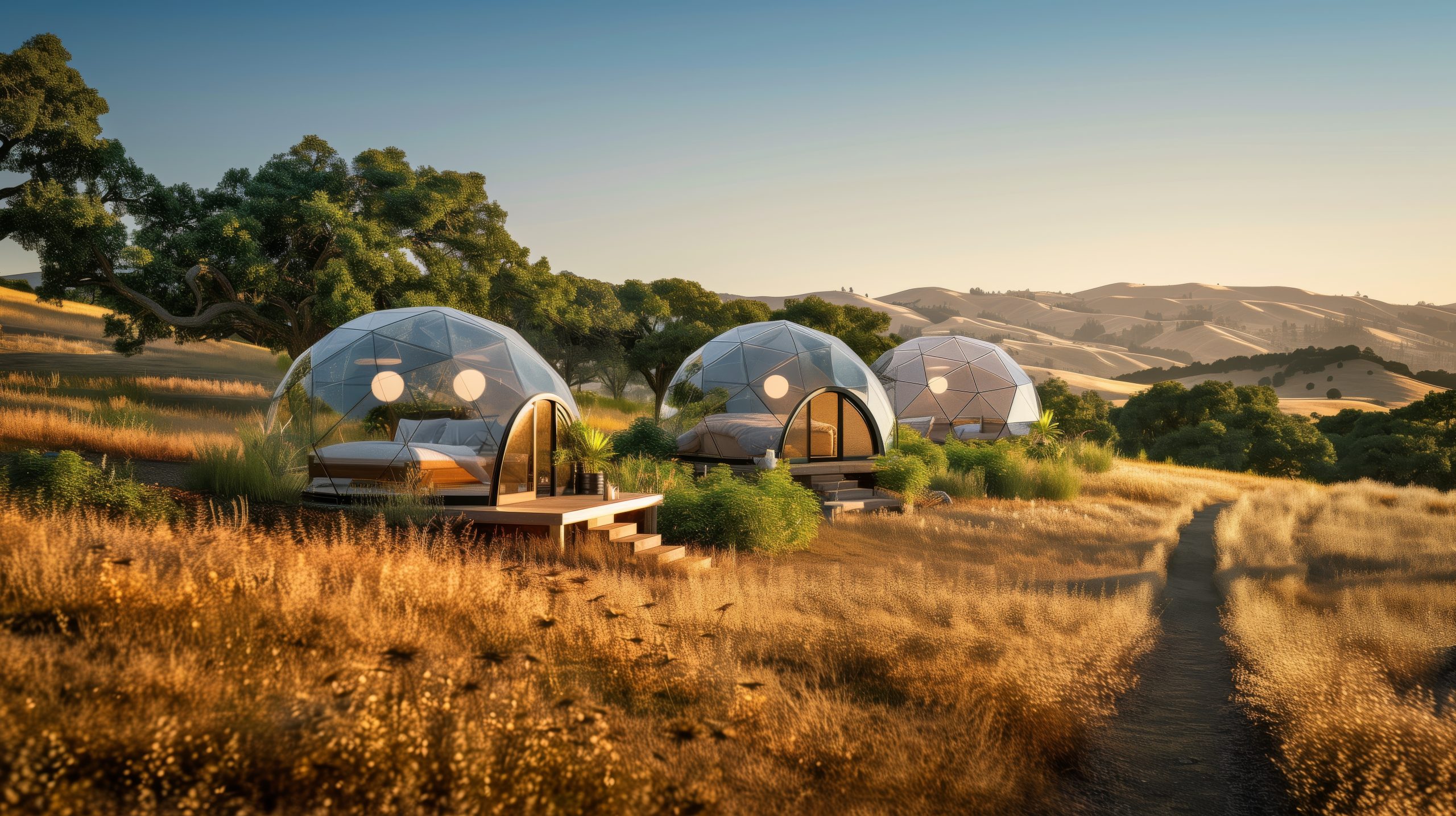 Construction of Yurts and Tiny Houses for Sustainable Living Communities