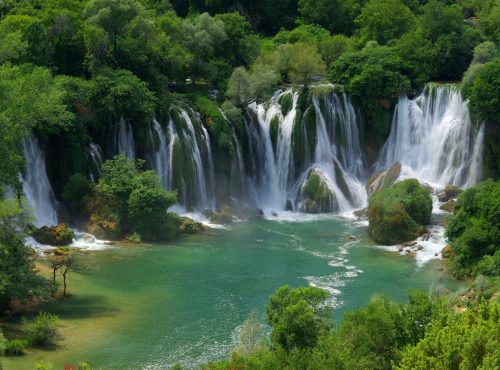 Kravica Wasserfälle - Kravica waterfall 05